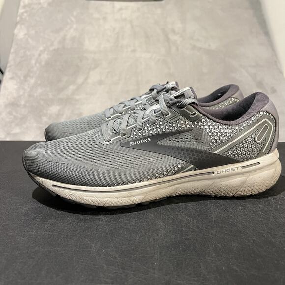 Brooks Ghost 14 Shoes Mens Size 11 Gray Running Athletic Sneakers 1103691D067 main image 8